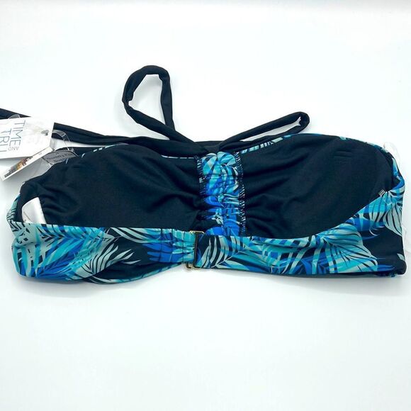 WOMEN'S SWIMSUIT BATHING Suit Bikini Halter Top Size L - Picture 3 of 4